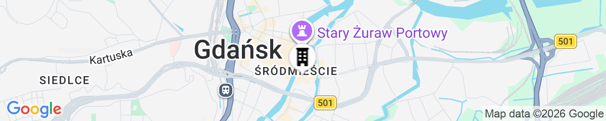 Map for Kobza Haus Old Town