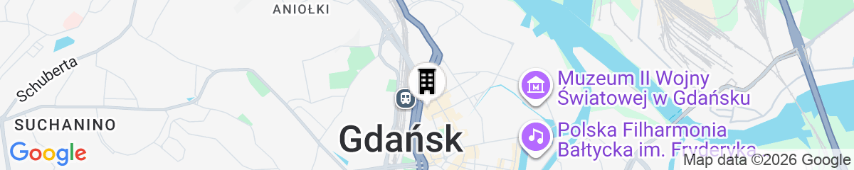 Map for Scandic Gdansk