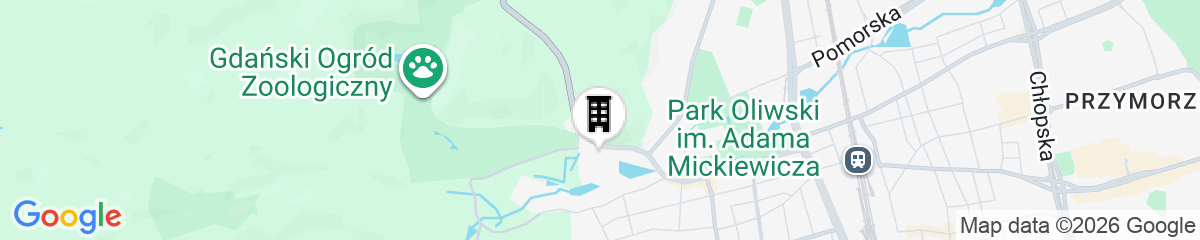 Map for Dom Oliwski