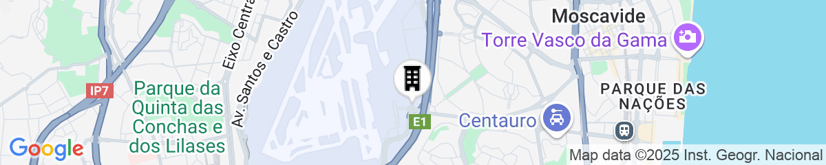 Map for Hotel Star Inn Lisbon Aeroporto