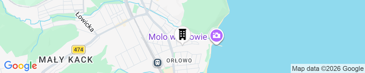 Map for Hotel Willa Lubicz