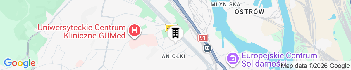 Map for Hotel Impresja
