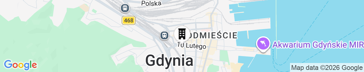 Map for Gdynia Centrum