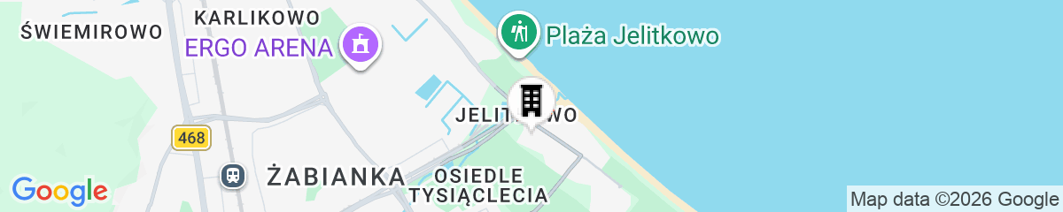 Map for Mercure Gdansk Posejdon