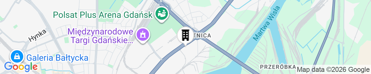 Map for Hotel Arena Expo