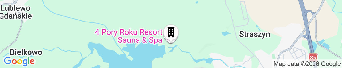 Map for 4 Pory Roku Resort Sauna & Spa