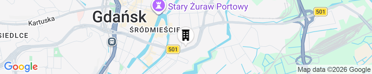 Map for Noli Gdansk Old Town