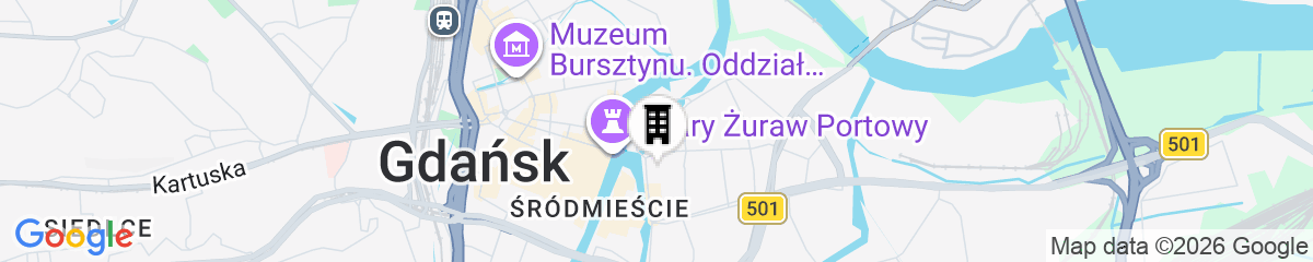 Map for Apartinfo Szafarnia Apartments
