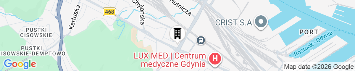 Map for Kamienica Morska Gdynia