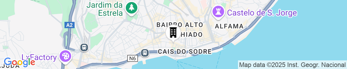 Map for Independente Bica