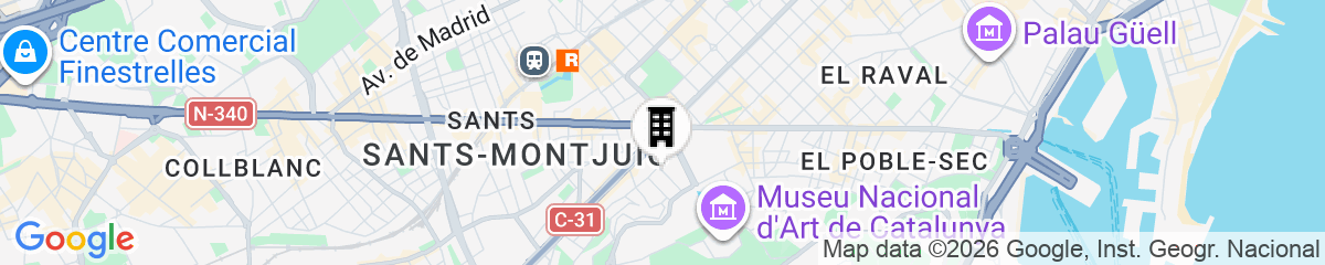 Map for Fira Centric Apartments by gaiarooms