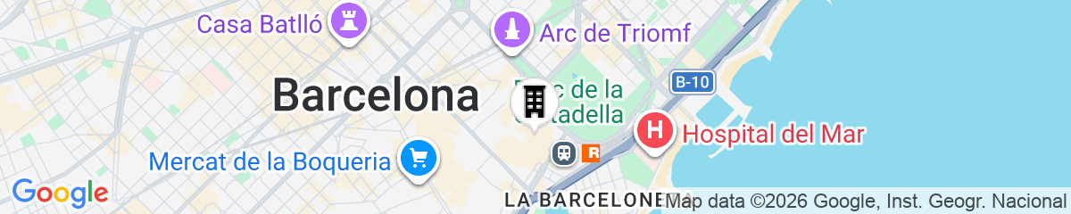 Map for Numa Barcelona Seda