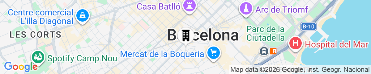 Map for Hostal Delfos