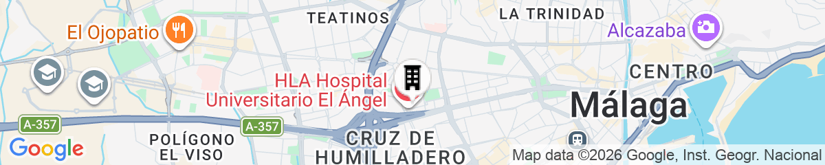 Map for Micampus Málaga