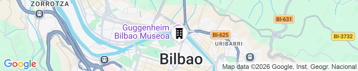 Map for The Artist Grand Hotel of Art