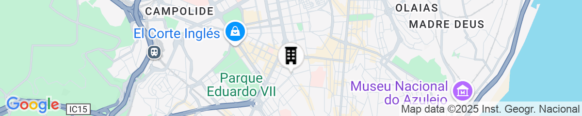 Map for Moxy Lisbon City