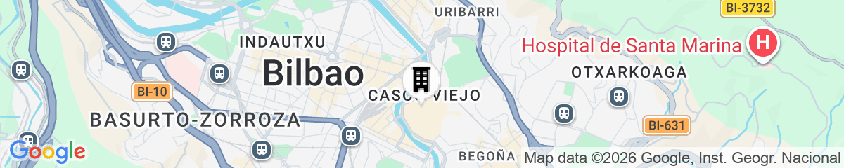 Map for LETOH LETOH Bilbao