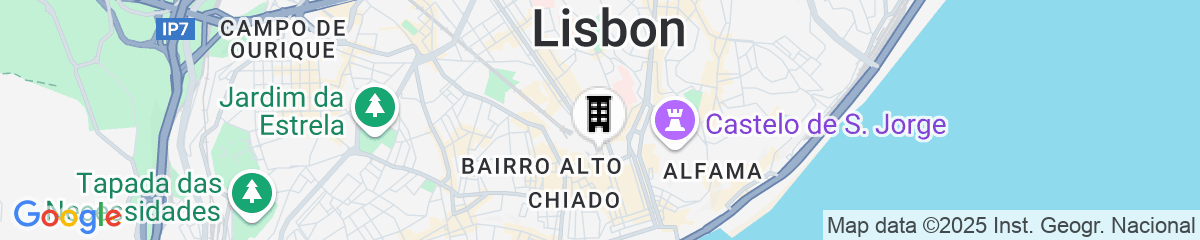 Map for My Story Hotel Rossio