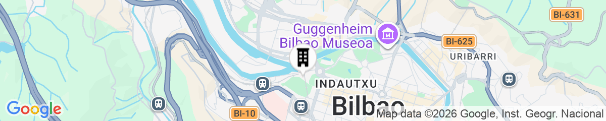 Map for Abba Euskalduna Hotel