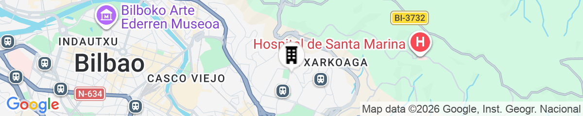 Map for Residencia Universitaria Micampus Bilbao
