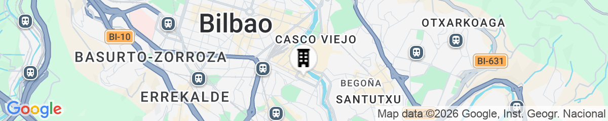 Map for Hotel Bilbi