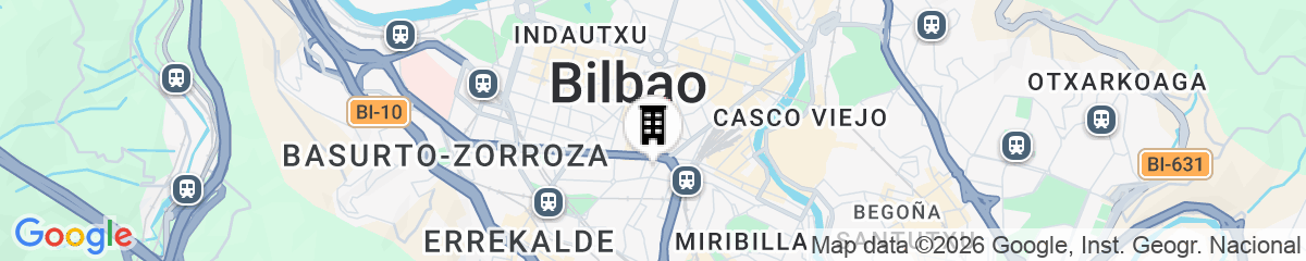 Map for Photo Zabalburu Hotel