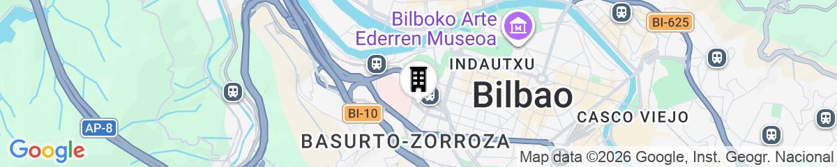 Map for CP Apartments Bilbao