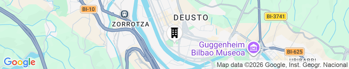 Map for Livensa Living Studios Bilbao