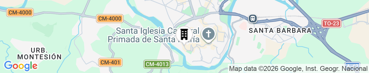 Map for Hotel San Juan de los Reyes