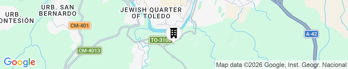 Map for Parador de Toledo