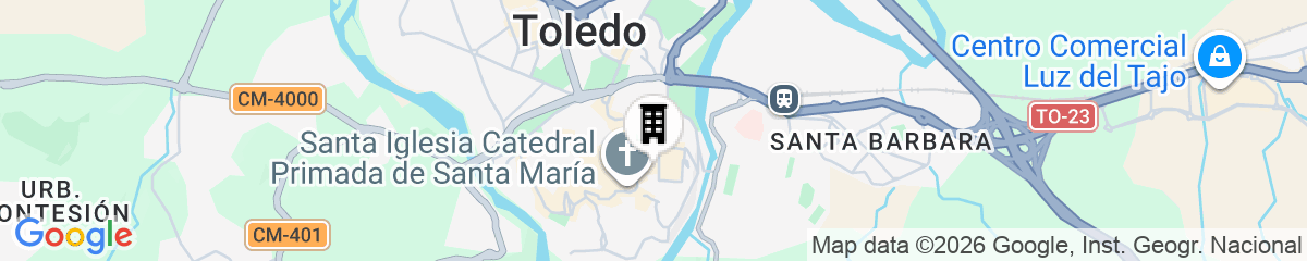 Map for Hotel Carlos V