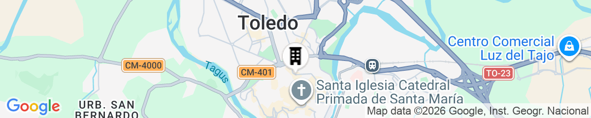 Map for Hotel Abad Toledo
