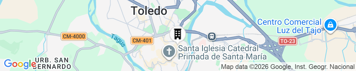Map for Hotel BESTPRICE Toledo