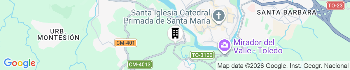 Map for Hotel Cigarral De Caravantes