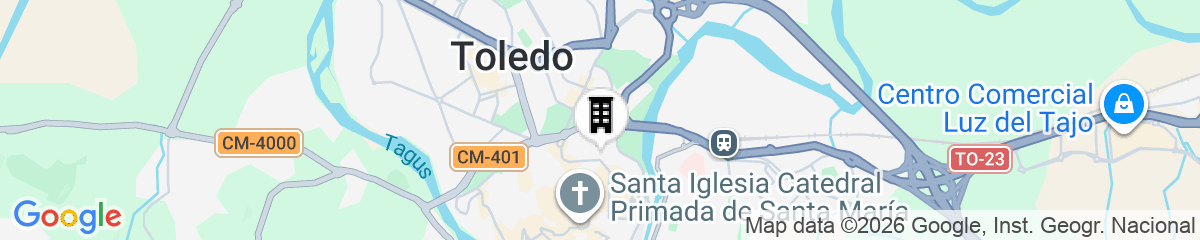 Map for Hotel Medina de Toledo