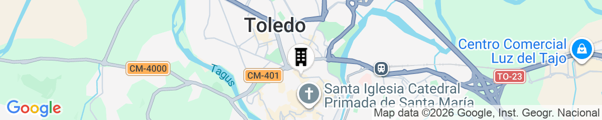 Map for Hotel Real de Toledo
