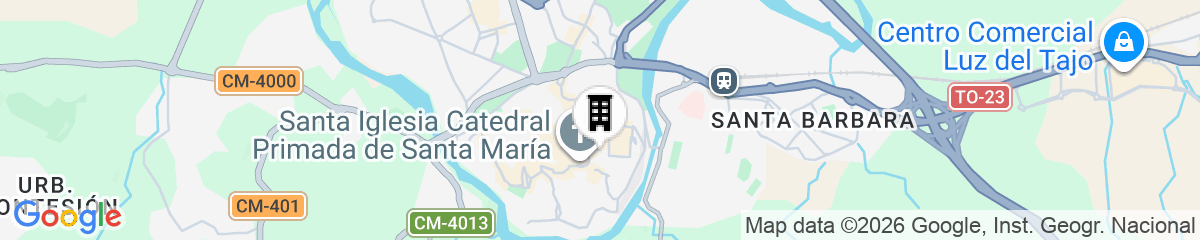 Map for Hotel YIT Conquista de Toledo