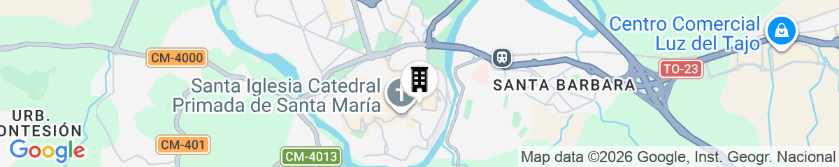 Map for Sercotel Toledo Imperial