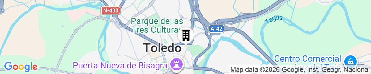 Map for Tripolis Toledo