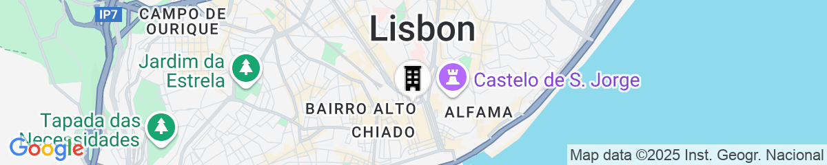 Map for Internacional Design Hotel