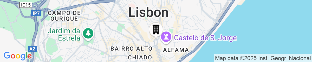 Map for Hotel Mundial