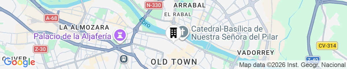 Map for Catalonia El Pilar