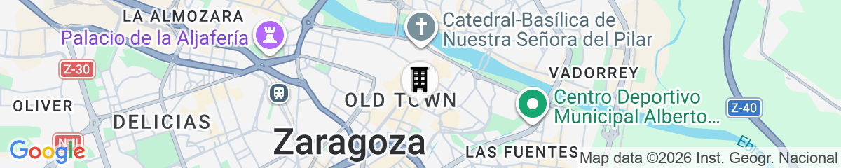 Map for Hotel Silken Reino de Aragón