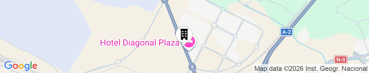 Map for Hotel Diagonal Plaza