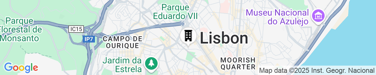 Map for Eurostars Das Letras