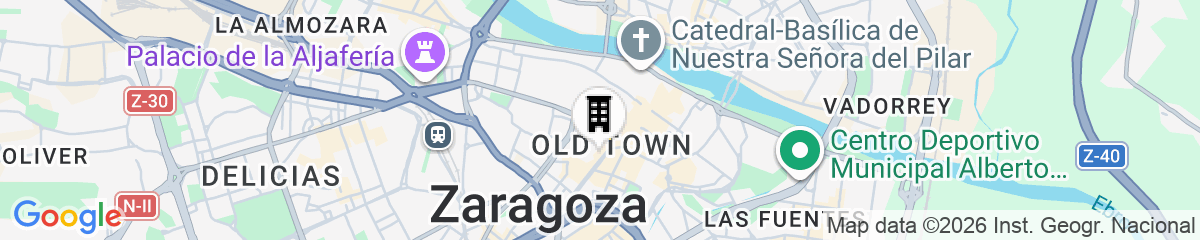 Map for Hotel Goya