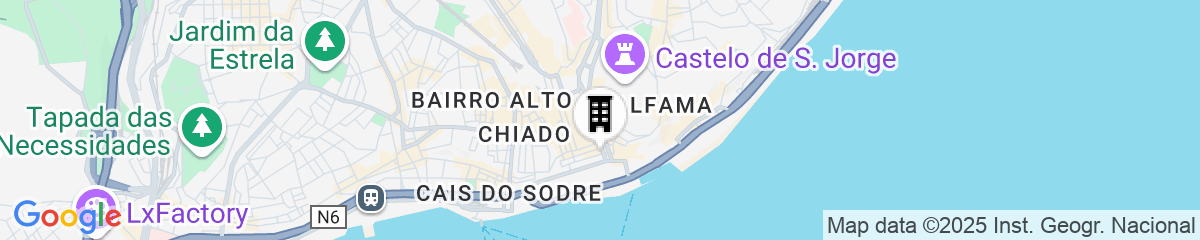 Map for Hotel Vincci Baixa