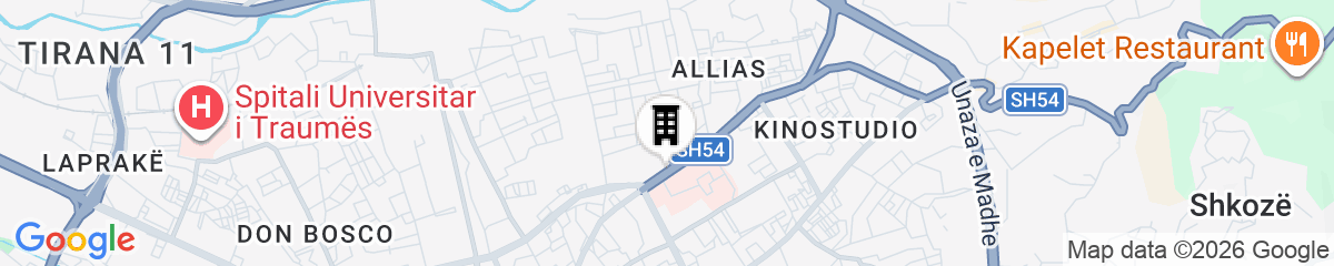 Map for Hotel Victoria