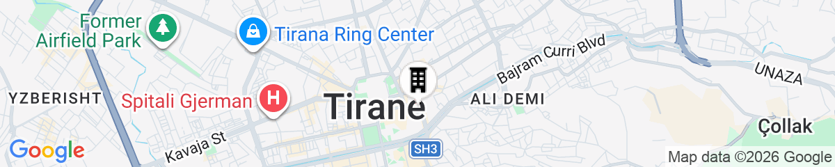 Map for Hotel Tier Center