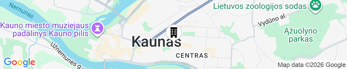 Map for Best Baltic Kaunas Hotel